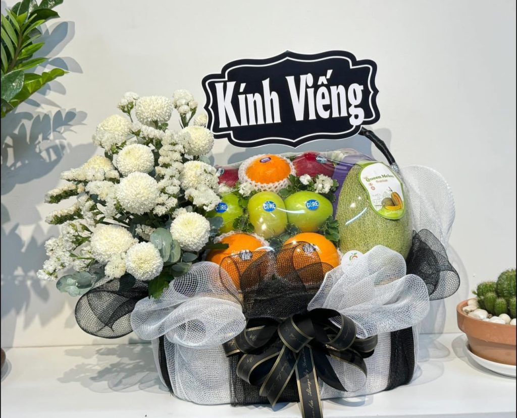 Giỏ trái cây đám tang
