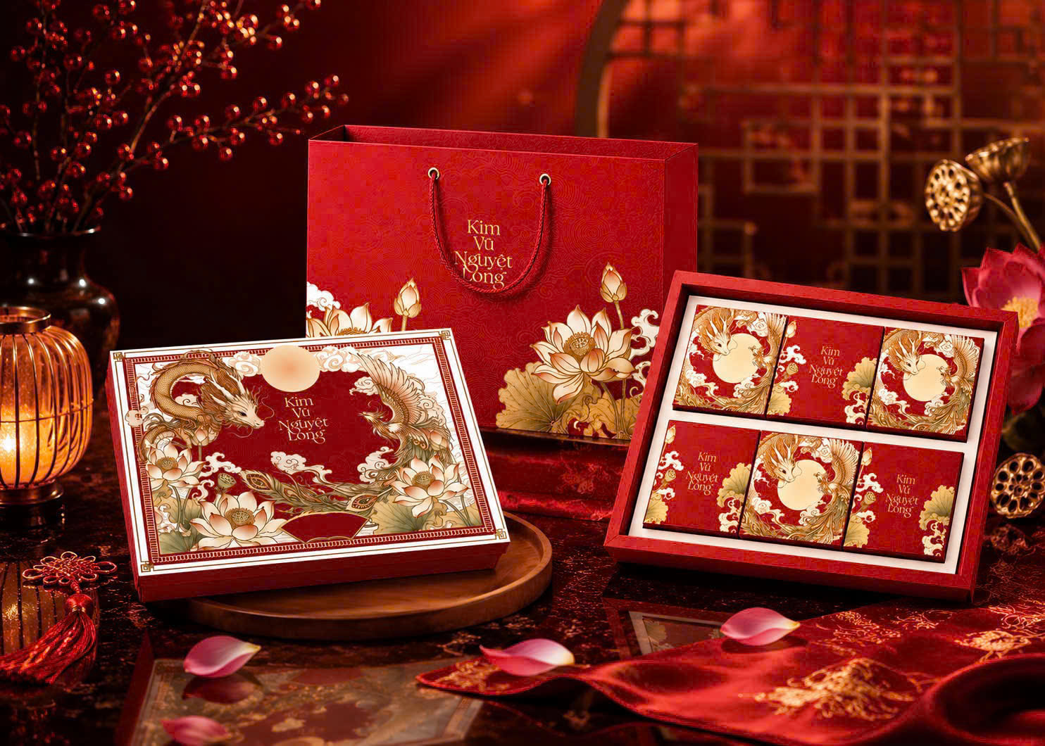 Hộp Quà Trung Thu 6 Bánh